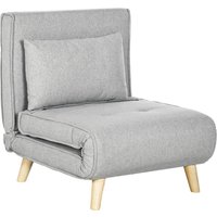 HOMCOM Schlafsessel, Klappbett mit Bettfunktion, Lendenkissen, für Wohnzimmer HOMCOM Schlafsessel, Klappbett mit Bettfunktion, Lendenkissen, für Wohnzimmer von HOMCOM