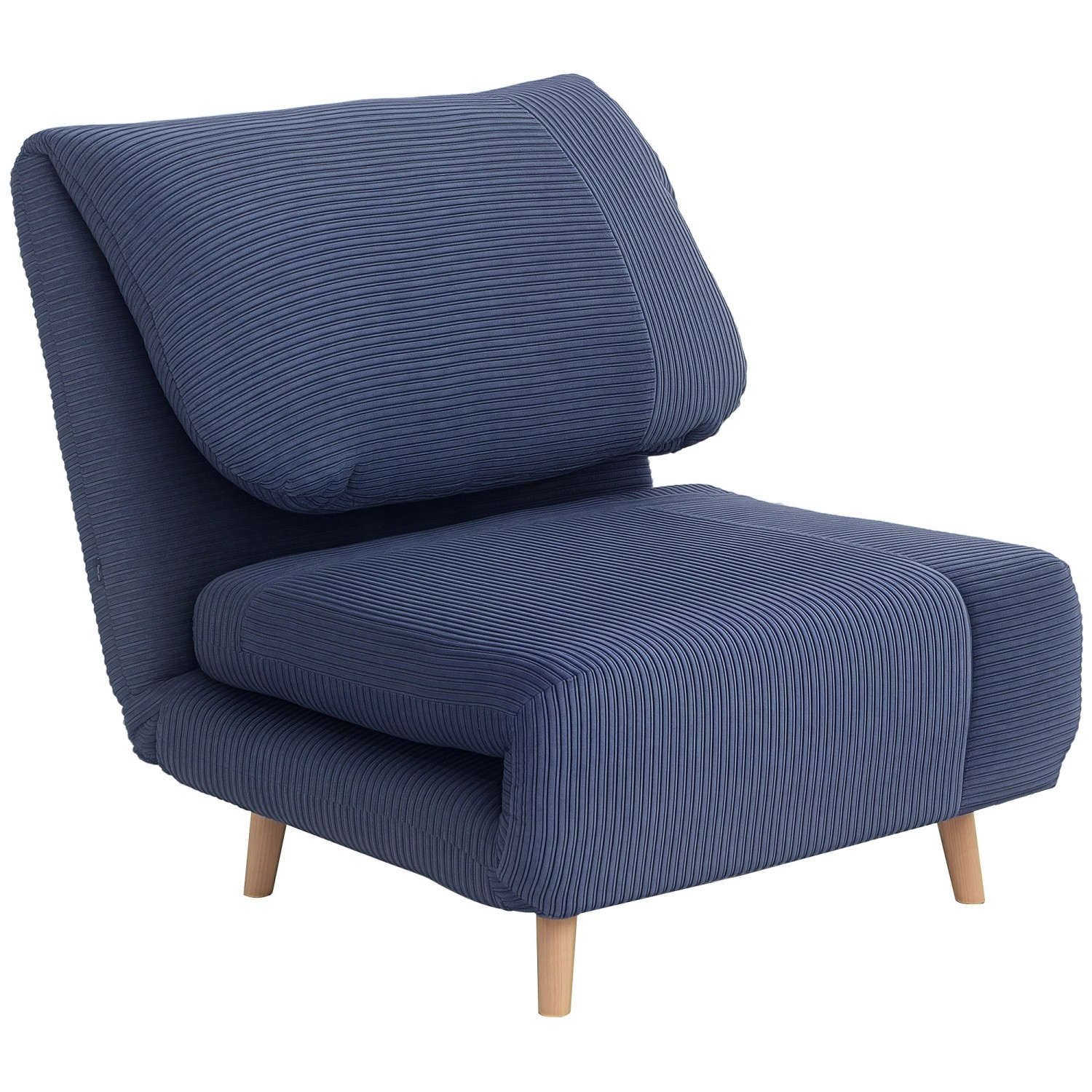 HOMCOM Schlafsessel für Schlafzimmer Polyester Blau 82L x 89B x 83H cm HOMCOM Schlafsessel für Schlafzimmer Polyester Blau 82L x 89B x 83H cm von HOMCOM