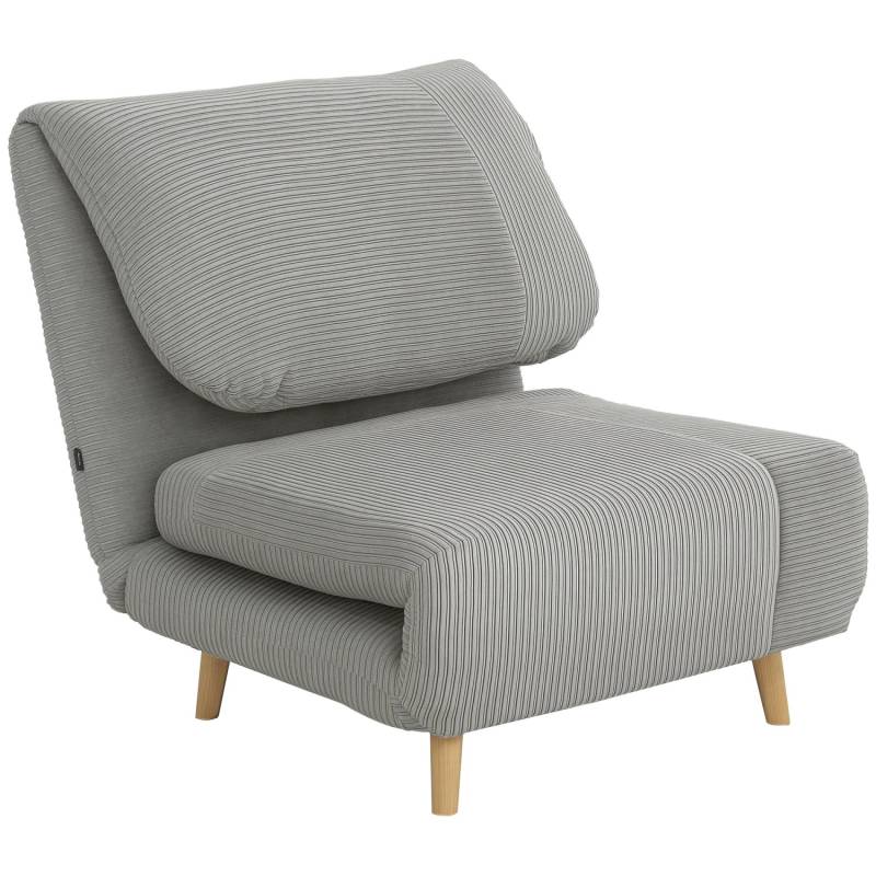 HOMCOM Schlafsessel für Schlafzimmer Polyester Blau 82L x 89B x 85H cm von HOMCOM
