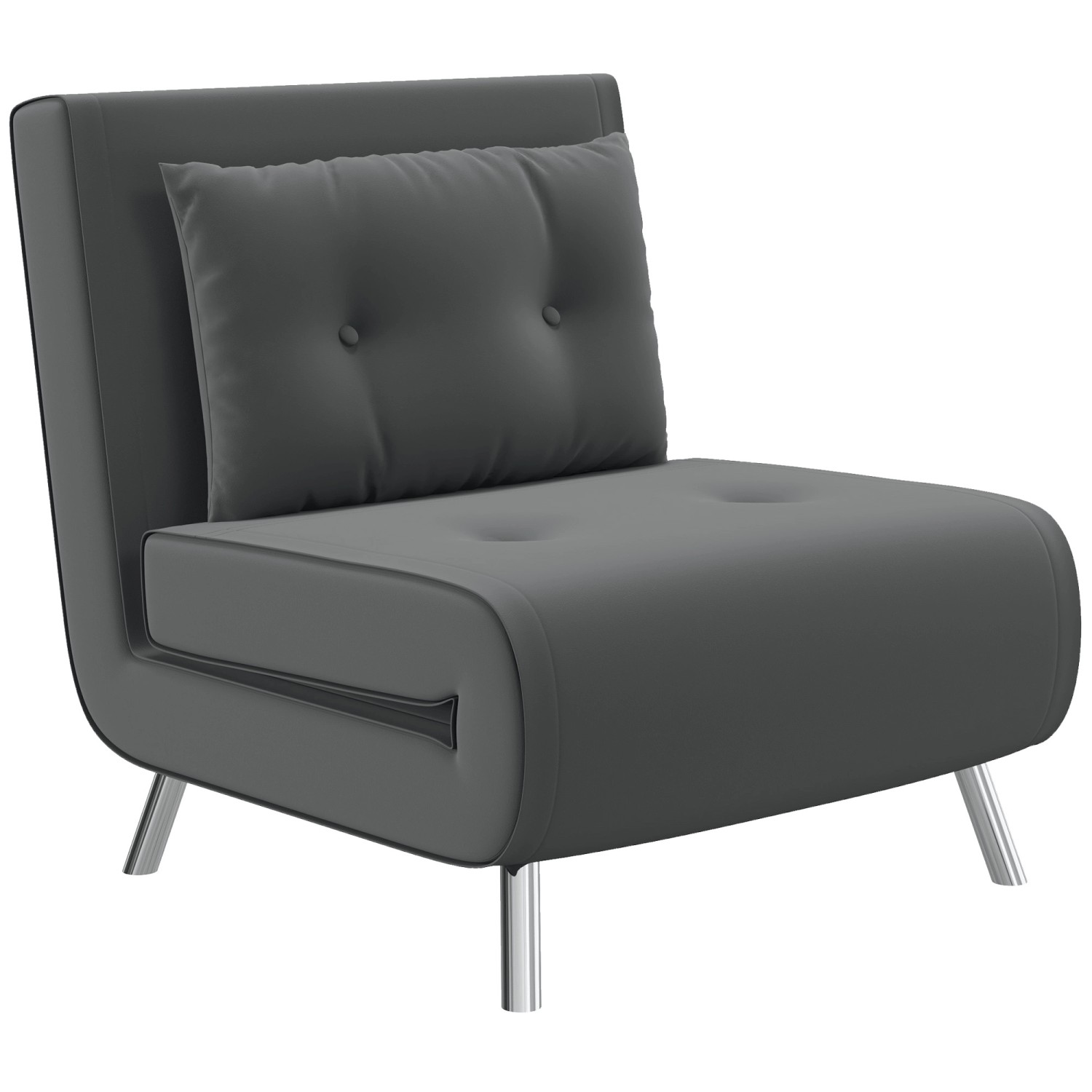 HOMCOM Schlafsessel mit Bettfunktion Kissen 77 x 88 x 83 cm HOMCOM Schlafsessel mit Bettfunktion Kissen 77 x 88 x 83 cm von HOMCOM