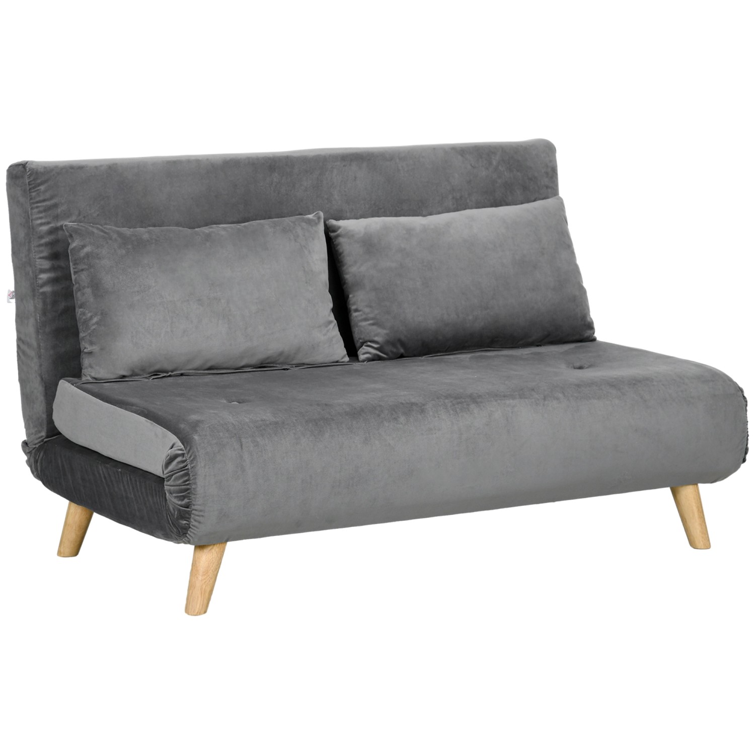 HOMCOM Schlafsessel mit Bettfunktion Kissen und Verstellbarer Rückenlehne HOMCOM Schlafsessel mit Bettfunktion Kissen und Verstellbarer Rückenlehne von HOMCOM