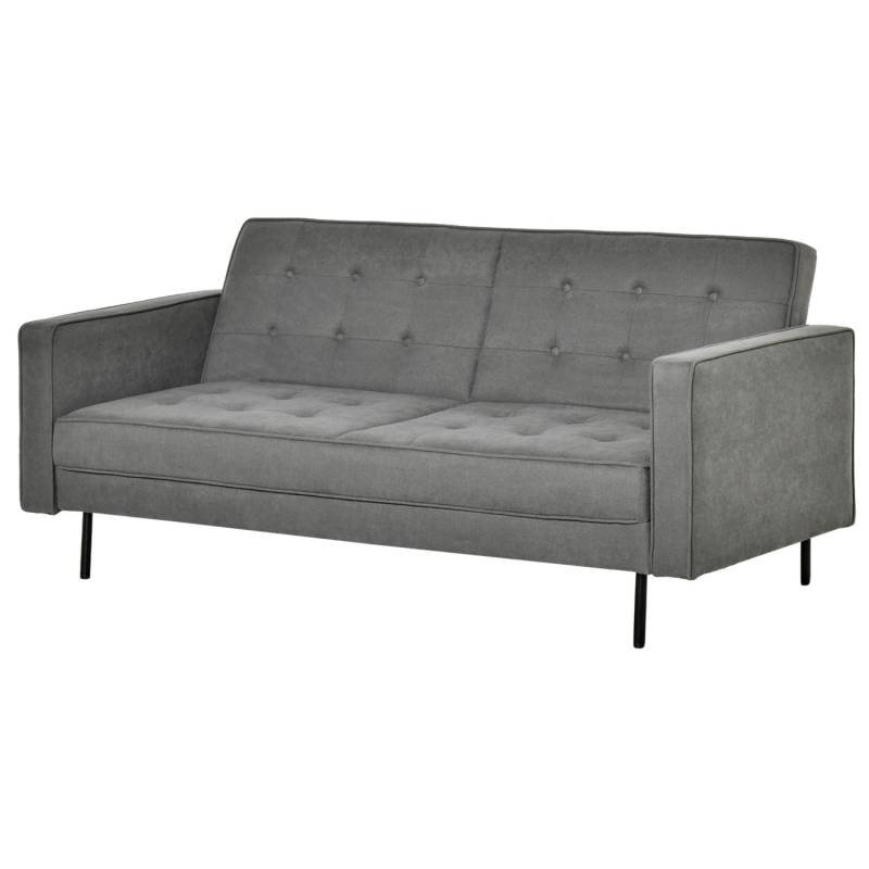 HOMCOM Schlafsofa 3-Sitzer mit Schlaffunktion 187 x 91 x 85 cm von HOMCOM