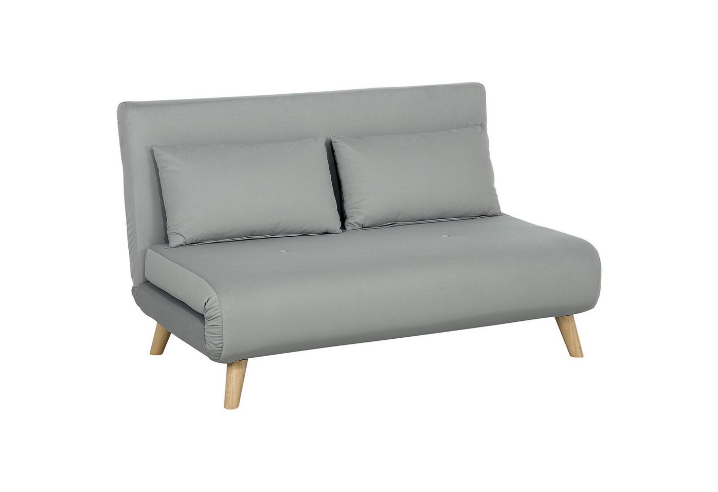 HOMCOM Schlafsofa Klappsessel mit Bettfunktion, Klappbarer Relaxsessel in Samtoptik 1 Teile, bis 250 kg belastbar, für Wohnzimmer, Hellgrau HOMCOM Schlafsofa Klappsessel mit Bettfunktion, Klappbarer Relaxsessel in Samtoptik 1 Teile, bis 250 kg belastbar, für Wohnzimmer, Hellgrau von HOMCOM