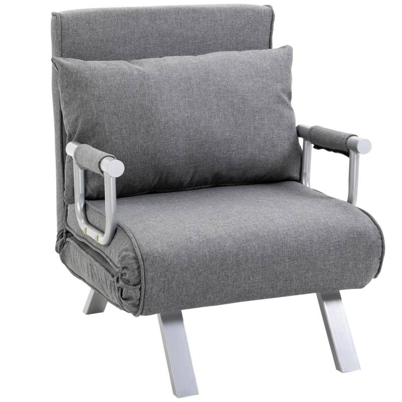 HOMCOM Schlafsofa mit 3-in-1 Multifunktion 65 x 69 x 80 cm von HOMCOM