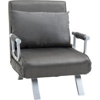 Homcom - Schlafsofa Schlafcouch mit Verstellbarer Rückenlehne, Wurfkissen, Sofa mit Schlaffunktion, Samtoptik, Armlehne, Couch für Wohnzimmer, Homcom - Schlafsofa Schlafcouch mit Verstellbarer Rückenlehne, Wurfkissen, Sofa mit Schlaffunktion, Samtoptik, Armlehne, Couch für Wohnzimmer, von HOMCOM