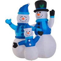 HOMCOM Schneemannfamilie von HOMCOM