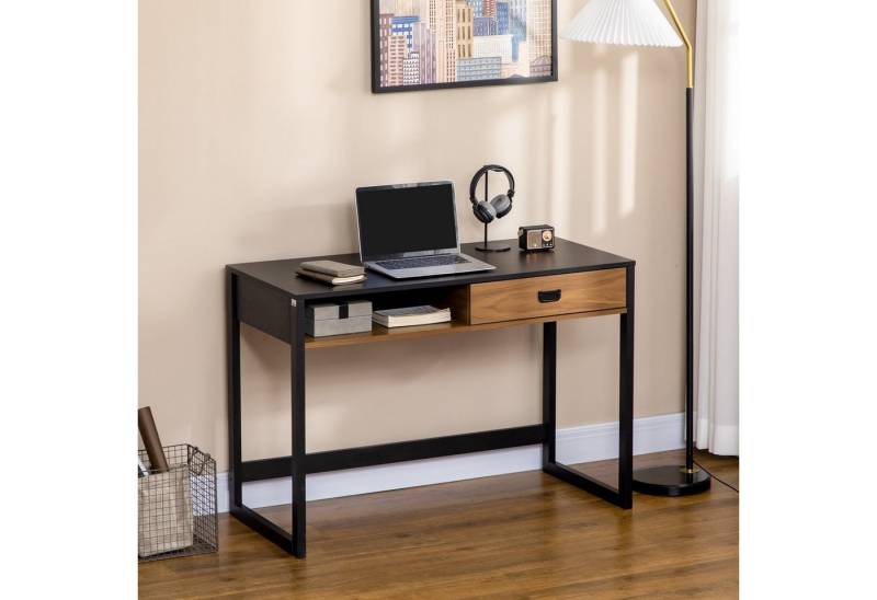 HOMCOM Schreibtisch Computertisch (im Industrie-Design, 1-St., Arbeitstisch), BxLxH: 50x10x76 cm von HOMCOM