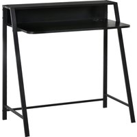 HOMCOM Computertisch stilvoller Schreibtisch mit Ablage und Kabelmanagement, Metall schwarz 84x45x85cm für Home Office und Arbeitszimmer Aosom.de HOMCOM Computertisch stilvoller Schreibtisch mit Ablage und Kabelmanagement, Metall schwarz 84x45x85cm für Home Office und Arbeitszimmer Aosom.de von HOMCOM
