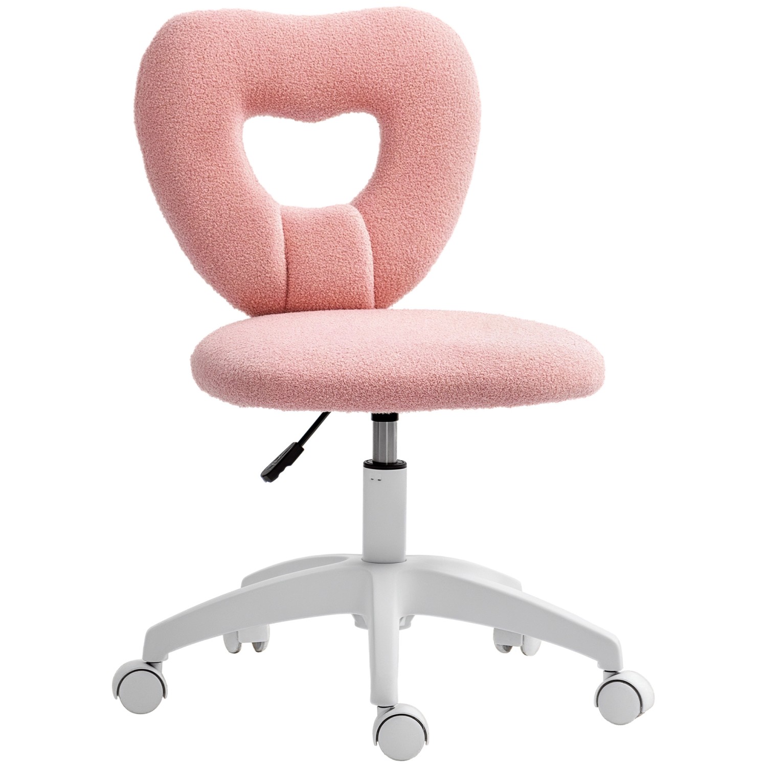 HOMCOM Schreibtischstuhl Polyester Rosa 56L x 45B x 78-88H cm HOMCOM Schreibtischstuhl Polyester Rosa 56L x 45B x 78-88H cm von HOMCOM