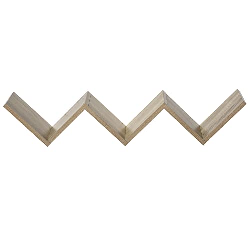 HOMCOM Schwebendes Wandregal - modernes V-Design - inklusive Befestigungsset - Spanplatte in Heller Eiche HOMCOM Schwebendes Wandregal - modernes V-Design - inklusive Befestigungsset - Spanplatte in Heller Eiche von HOMCOM