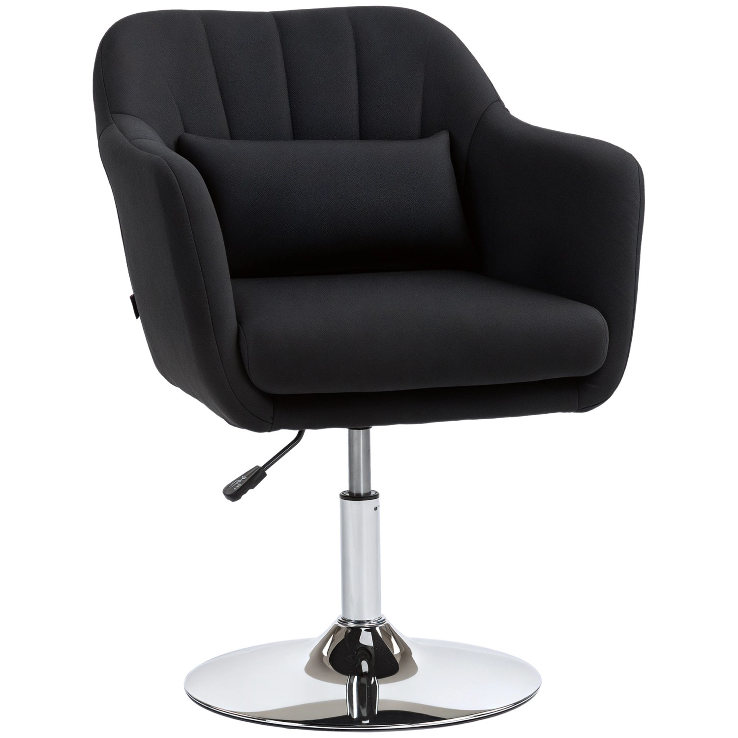 HOMCOM Sessel mit Armlehne Polyester Schwarz 60B x 60T x 79-91H cm HOMCOM Sessel mit Armlehne Polyester Schwarz 60B x 60T x 79-91H cm von HOMCOM