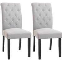 HOMCOM Set mit 2 Esszimmerstühlen Esszimmerstuhl Großer Komfort Massivholzbeine Leinen 47 x 61 x 101 cm Aosom HOMCOM Set mit 2 Esszimmerstühlen Esszimmerstuhl Großer Komfort Massivholzbeine Leinen 47 x 61 x 101 cm Aosom von HOMCOM