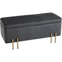 HOMCOM Sitzbank, BxHxT: 100 x 42 x 40 cm, Gestell aus Holz - grau HOMCOM Sitzbank, BxHxT: 100 x 42 x 40 cm, Gestell aus Holz - grau von HOMCOM