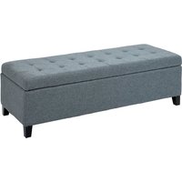 HOMCOM Sitzbank, mit Stauraum, LxBxH: 125 x 49 x 41,5 cm - grau HOMCOM Sitzbank, mit Stauraum, LxBxH: 125 x 49 x 41,5 cm - grau von HOMCOM