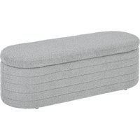 HOMCOM Schlafzimmer Bettbank, mit Stauraum, Holzbeine, hohe Stabilität, Teddy-Fleece, Belastbarkeit 120 kg, 116 x 41 x 40,5 cm, Hellgrau Aosom HOMCOM Schlafzimmer Bettbank, mit Stauraum, Holzbeine, hohe Stabilität, Teddy-Fleece, Belastbarkeit 120 kg, 116 x 41 x 40,5 cm, Hellgrau Aosom von HOMCOM