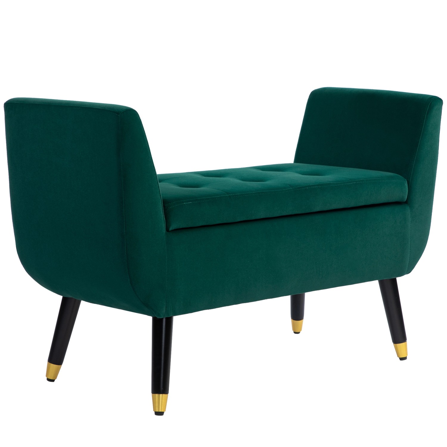 HOMCOM Sitzbank Polyester Schaumstoff 107B x 42T x 65H cm von HOMCOM