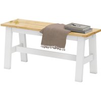 HOMCOM Sitzbank für Esszimmertisch Küchenbank Modern Holzbank Essbank für Esszimmer, Eingang, Schlafzimmer, bis 240 kg, 95 x 30 x 45 cm, Eiche Aosom HOMCOM Sitzbank für Esszimmertisch Küchenbank Modern Holzbank Essbank für Esszimmer, Eingang, Schlafzimmer, bis 240 kg, 95 x 30 x 45 cm, Eiche Aosom von HOMCOM
