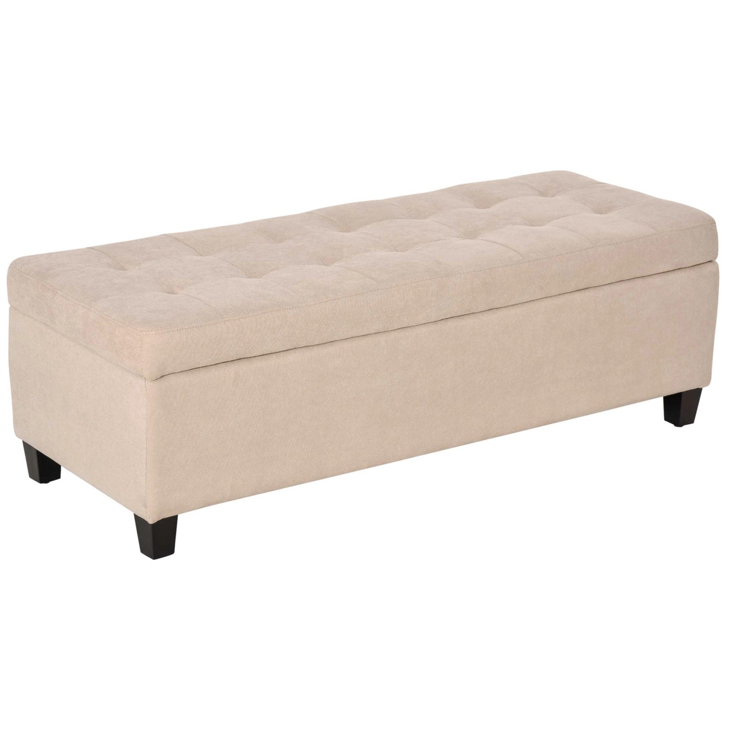 HOMCOM Sitzbank mit Stauraum Deckel Leinenoptik Beige 125 x 49 x 41,5 cm HOMCOM Sitzbank mit Stauraum Deckel Leinenoptik Beige 125 x 49 x 41,5 cm von HOMCOM