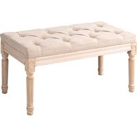 HOMCOM Sofa, Bettbank, LxBxH: 80 x 40 x 43 cm - beige HOMCOM Sofa, Bettbank, LxBxH: 80 x 40 x 43 cm - beige von HOMCOM