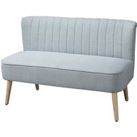 HOMCOM Sofa, Breite: 117 cm, 2-Sitzer, inklusive Auflagen - gruen von HOMCOM