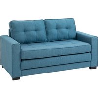 HOMCOM Sofa, Schlafsofa, LxBxH: 147,5 x 75 x 85 cm - blau HOMCOM Sofa, Schlafsofa, LxBxH: 147,5 x 75 x 85 cm - blau von HOMCOM
