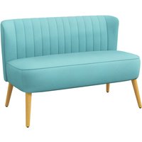 HOMCOM Sofa, als 2-Sitzer, LxBxH: 117 x 56,6 x 77 cm - gruen HOMCOM Sofa, als 2-Sitzer, LxBxH: 117 x 56,6 x 77 cm - gruen von HOMCOM