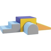 HOMCOM Softbausteine 4er-Set Schaumstoff Bausteine Riesenbausteine Bauklötze Bauspielzeug Schaumstoffblöcke für 1-3 Jahre alt Kinder Kunstleder EPE Aosom HOMCOM Softbausteine 4er-Set Schaumstoff Bausteine Riesenbausteine Bauklötze Bauspielzeug Schaumstoffblöcke für 1-3 Jahre alt Kinder Kunstleder EPE Aosom von HOMCOM