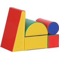 HOMCOM Softbausteine 5er-Set Schaumstoff Bausteine für Kinder 1-3 Jahre, Riesenbausteine Bauspielzeug Kunstleder EPE, weich & sicher Aosom.de HOMCOM Softbausteine 5er-Set Schaumstoff Bausteine für Kinder 1-3 Jahre, Riesenbausteine Bauspielzeug Kunstleder EPE, weich & sicher Aosom.de von HOMCOM