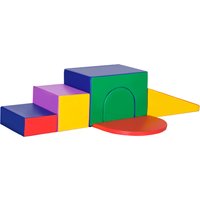 HOMCOM Softbausteine 7er-Set Schaumstoff Bausteine Riesenbausteine Bauklötze Bauspielzeug für Kinder 1-3 Jahre Kunstleder EPE Aosom.de HOMCOM Softbausteine 7er-Set Schaumstoff Bausteine Riesenbausteine Bauklötze Bauspielzeug für Kinder 1-3 Jahre Kunstleder EPE Aosom.de von HOMCOM