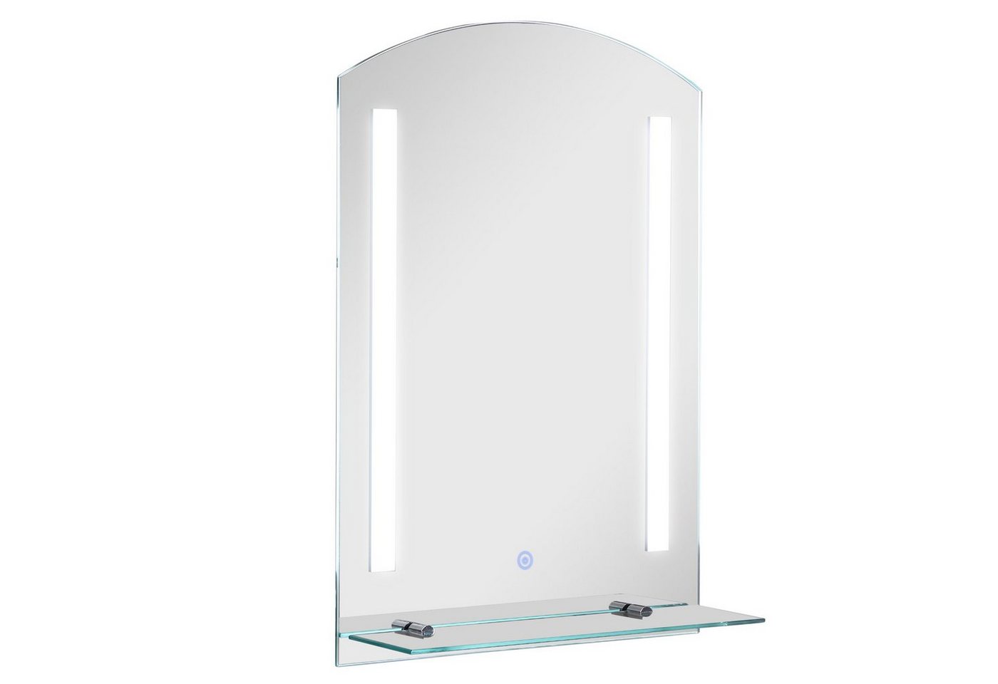 HOMCOM Spiegel LED Spiegelschrank (Set, 1-St., 1 x Badspiegel), mit LED Badezimmerspiegel Wandspiegel Spiegel von HOMCOM