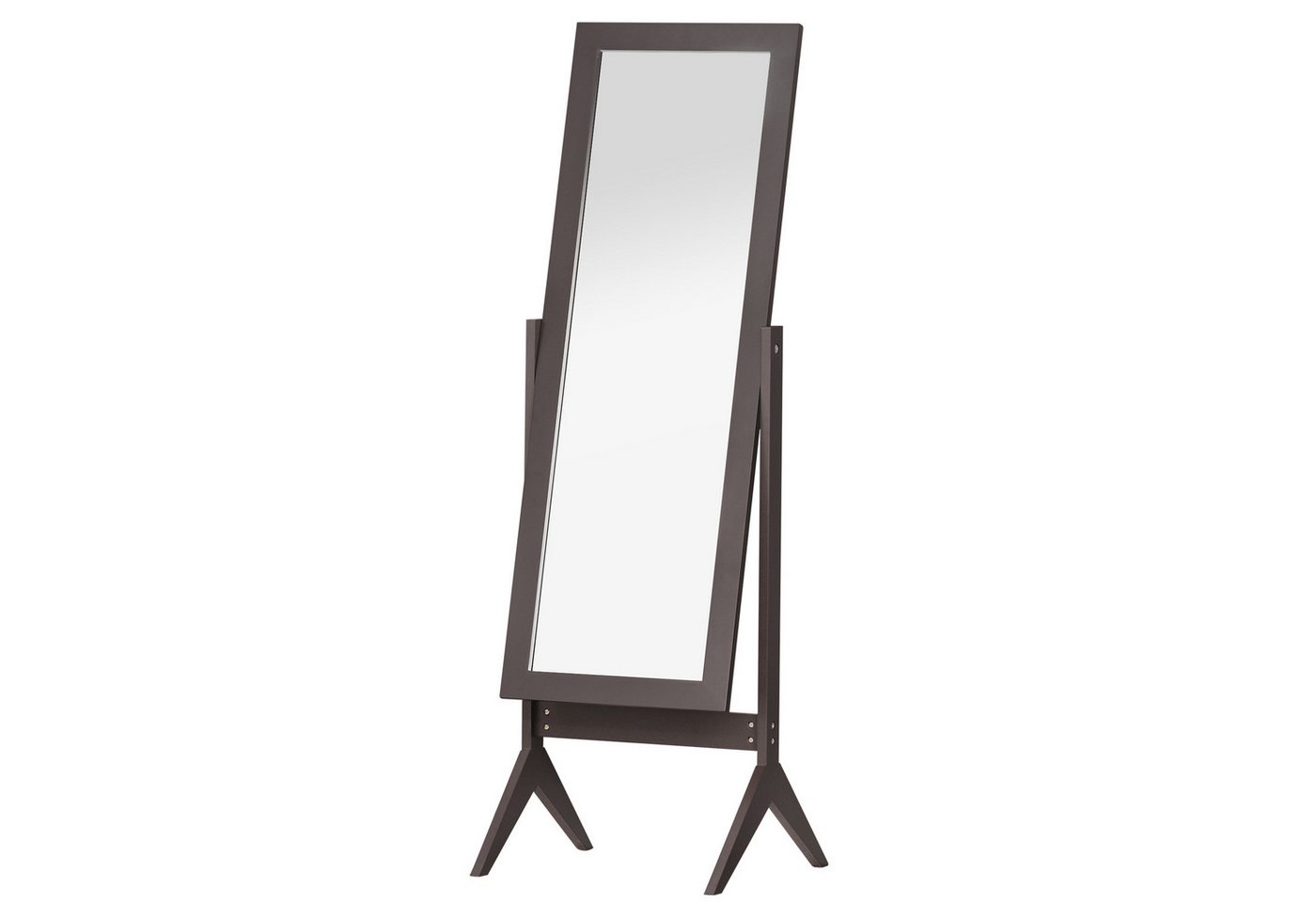 HOMCOM Standspiegel, Erhöhte Füße, Pflegeleicht, MDF HOMCOM Standspiegel, Erhöhte Füße, Pflegeleicht, MDF von HOMCOM