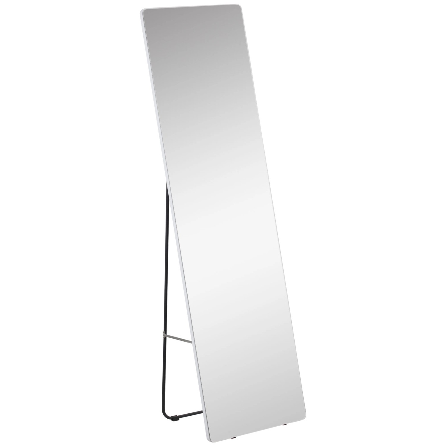 HOMCOM Standspiegel mit Ständer 45 x 160 cm für Schlafzimmer Wohnzimmer Silber HOMCOM Standspiegel mit Ständer 45 x 160 cm für Schlafzimmer Wohnzimmer Silber von HOMCOM