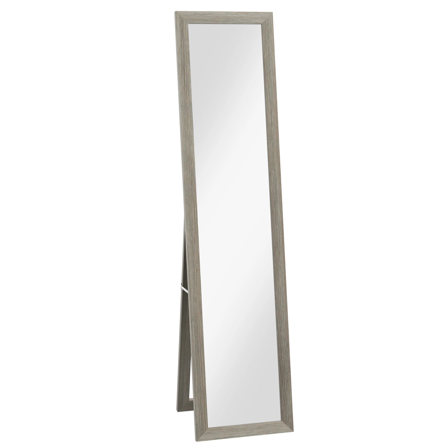 HOMCOM Standspiegel mit Ständer Freistehender Flur Alu Grau 37 x 157 cm HOMCOM Standspiegel mit Ständer Freistehender Flur Alu Grau 37 x 157 cm von HOMCOM