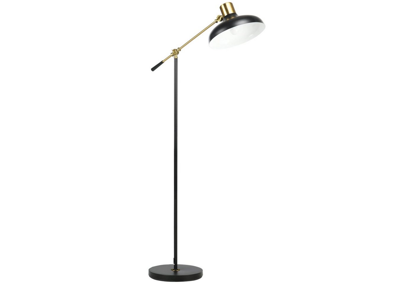 HOMCOM Stehlampe 40 W schwenkbar Stehleuchte, Bogenlampe, Leselampe, Schwarz 80 x 30 x 124-165 cm HOMCOM Stehlampe 40 W schwenkbar Stehleuchte, Bogenlampe, Leselampe, Schwarz 80 x 30 x 124-165 cm von HOMCOM
