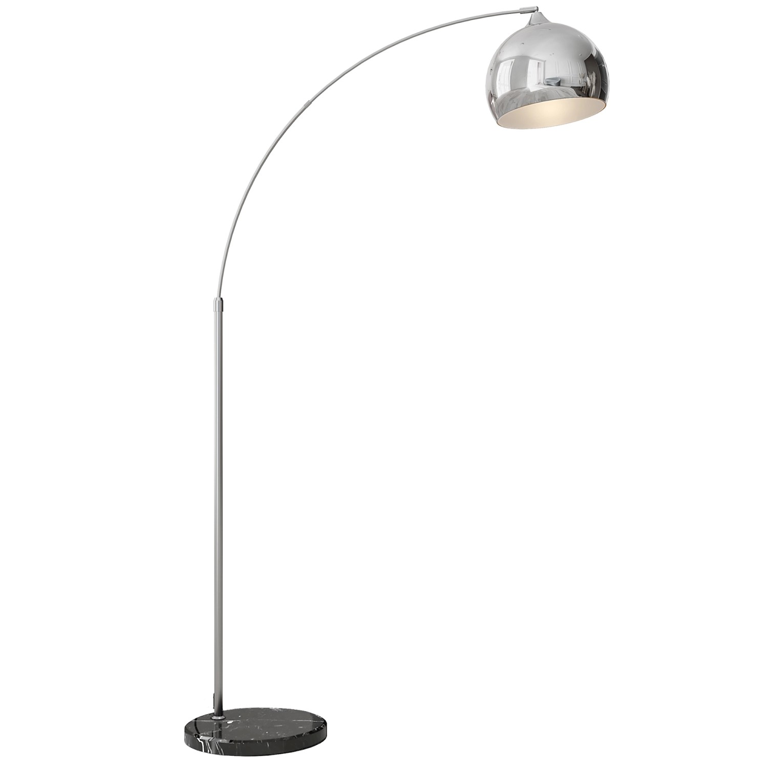 HOMCOM Stehlampe Höhenverstellbar exkl. Leuchtmittel 40W mit E27 Sockel Silber HOMCOM Stehlampe Höhenverstellbar exkl. Leuchtmittel 40W mit E27 Sockel Silber von HOMCOM