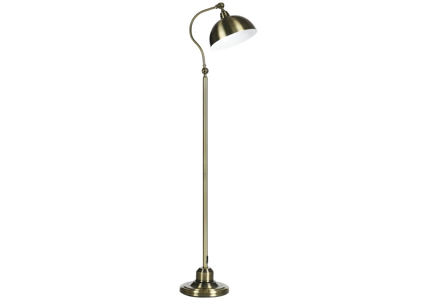 HOMCOM Stehlampe Stehleuchte mit verstellbarem Lampenschirm, 40 W, Metall 42 x 25,5 x 152 cm HOMCOM Stehlampe Stehleuchte mit verstellbarem Lampenschirm, 40 W, Metall 42 x 25,5 x 152 cm von HOMCOM