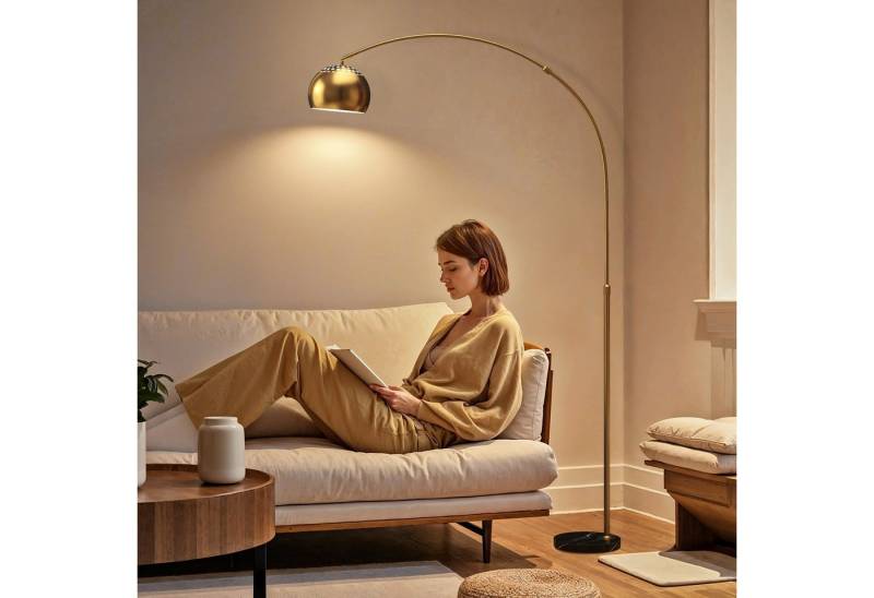 HOMCOM Stehlampe mit Marmorsockel, Verstellbarem Lampenschirm, Fußschalter E27 Fassung, Dimmfunktion, ohne Leuchtmittel, für Schlafzimmer Büro, exkl. Glühbirne HOMCOM Stehlampe mit Marmorsockel, Verstellbarem Lampenschirm, Fußschalter E27 Fassung, Dimmfunktion, ohne Leuchtmittel, für Schlafzimmer Büro, exkl. Glühbirne von HOMCOM