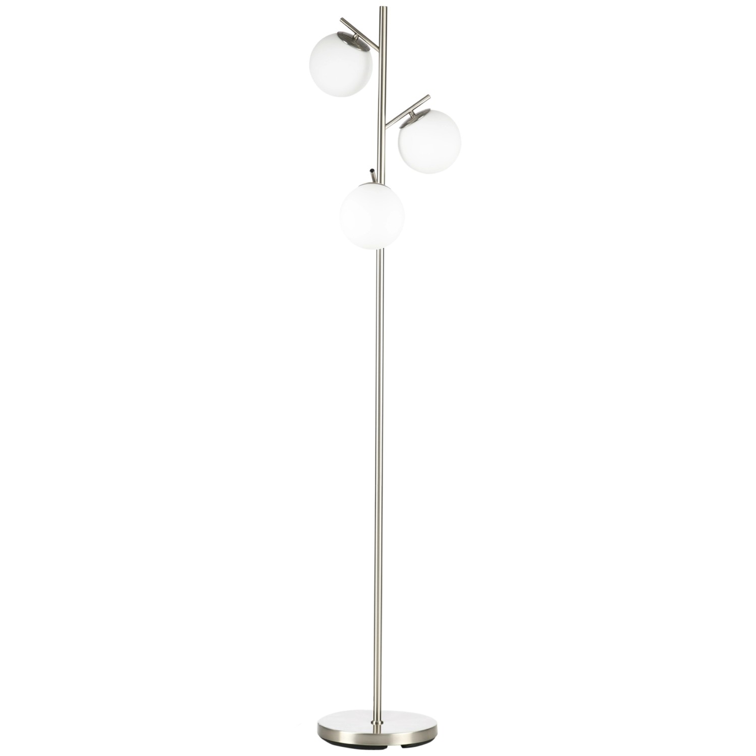 HOMCOM Stehleuchte 40W mit 3 E27 Fassungen aus Glas exkl. Glühbirne Silber HOMCOM Stehleuchte 40W mit 3 E27 Fassungen aus Glas exkl. Glühbirne Silber von HOMCOM