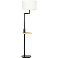 HOMCOM Stehleuchte cremeweiß Stahl Bambus Polyester B/H/T: ca. 40x168x40 cm HOMCOM Stehleuchte cremeweiß Stahl Bambus Polyester B/H/T: ca. 40x168x40 cm von HOMCOM