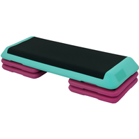 HOMCOM Steppbrett Aerobic Fitness Heimtrainer Stepper höhenverstellbar 10cm 15cm 20cm PVC PP Schwarz Grün Violett 110x40x20cm für effektives Training Aosom.de HOMCOM Steppbrett Aerobic Fitness Heimtrainer Stepper höhenverstellbar 10cm 15cm 20cm PVC PP Schwarz Grün Violett 110x40x20cm für effektives Training Aosom.de von HOMCOM