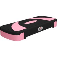 HOMCOM Steppbrett Aerobic-Stepper höhenverstellbar 150 kg Belastbarkeit mit 3 Stufen 10/15/20 cm für Fitness & Heimtraining   Aosom.de von HOMCOM