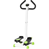 HOMCOM Stepper Fitness Swing Stepper mit LCD-Schirm bis 100 kg 55 x 44 x 108 cm von HOMCOM