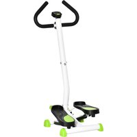 HOMCOM Stepper Fitness Swing Stepper mit LCD Bildschirm & Handgriff, Hometrainer für Zuhause bis 100 kg, Stahl ABS, grün, 55 x 44 x 108 cm Aosom.de HOMCOM Stepper Fitness Swing Stepper mit LCD Bildschirm & Handgriff, Hometrainer für Zuhause bis 100 kg, Stahl ABS, grün, 55 x 44 x 108 cm Aosom.de von HOMCOM