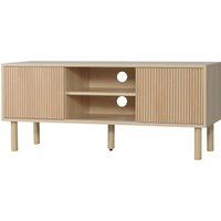 HOMCOM TV-Möbel TV-Ständer für Fernseher bis zu 50 Zoll mit 2 Schiebetüren und 2 Fächern mit Kabelmanagement - 115 x 40 x 49 cm Aosom HOMCOM TV-Möbel TV-Ständer für Fernseher bis zu 50 Zoll mit 2 Schiebetüren und 2 Fächern mit Kabelmanagement - 115 x 40 x 49 cm Aosom von HOMCOM