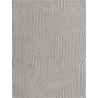 HOMCOM Teppich Wohnzimmer 230x160 cm Kurzflor Modernes Design Rutschfeste Basis Maschinengewebter Teppich für Wohnzimmer Schlafzimmer Esszimmer Grau Aosom HOMCOM Teppich Wohnzimmer 230x160 cm Kurzflor Modernes Design Rutschfeste Basis Maschinengewebter Teppich für Wohnzimmer Schlafzimmer Esszimmer Grau Aosom von HOMCOM