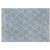 HOMCOM Teppich aus Baumwolle Blau 140 x 70 x 0,7 cm Aosom HOMCOM Teppich aus Baumwolle Blau 140 x 70 x 0,7 cm Aosom von HOMCOM