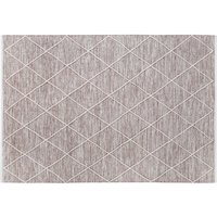 HOMCOM Teppich aus Baumwolle Braun 140 x 70 x 0,7 cm von HOMCOM