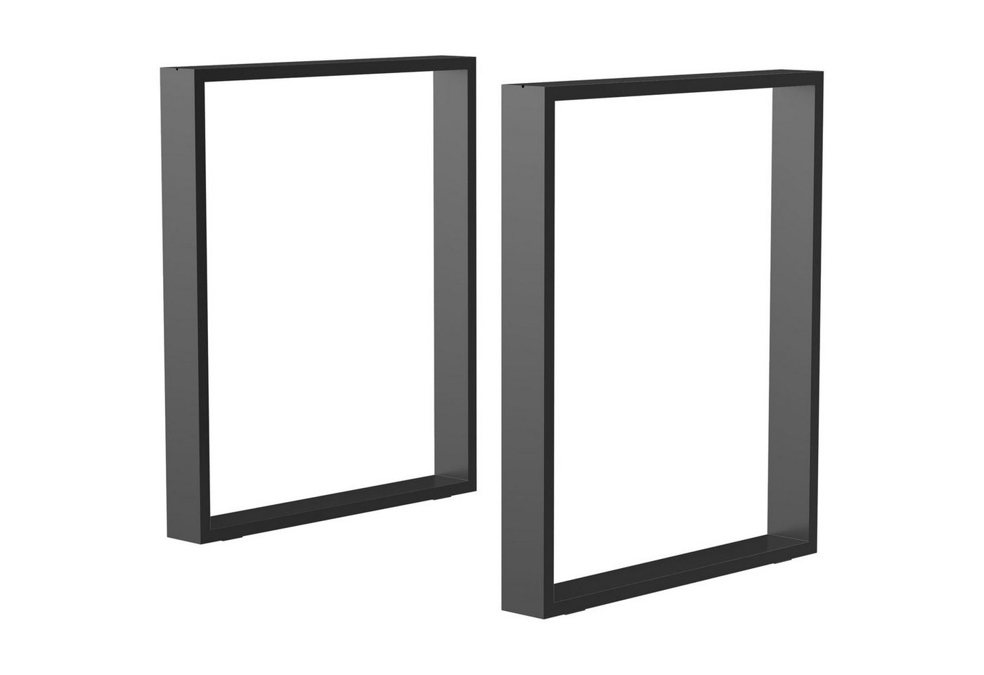 HOMCOM Tischbein 2er-Set Tischkufen, Möbelfüße aus Vierkantprofilen, Tischgestell für Couchtisch, Esstisch, 60cm x 8cm x 72cm HOMCOM Tischbein 2er-Set Tischkufen, Möbelfüße aus Vierkantprofilen, Tischgestell für Couchtisch, Esstisch, 60cm x 8cm x 72cm von HOMCOM