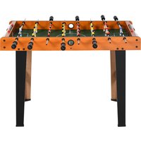 HOMCOM Tischkicker aus Holz mit 22 Spielern in einer 3:4:3 Formation, 2 Bälle und 2 Punktezähler inklusive 84,5x40x61,2cm Aosom HOMCOM Tischkicker aus Holz mit 22 Spielern in einer 3:4:3 Formation, 2 Bälle und 2 Punktezähler inklusive 84,5x40x61,2cm Aosom von HOMCOM
