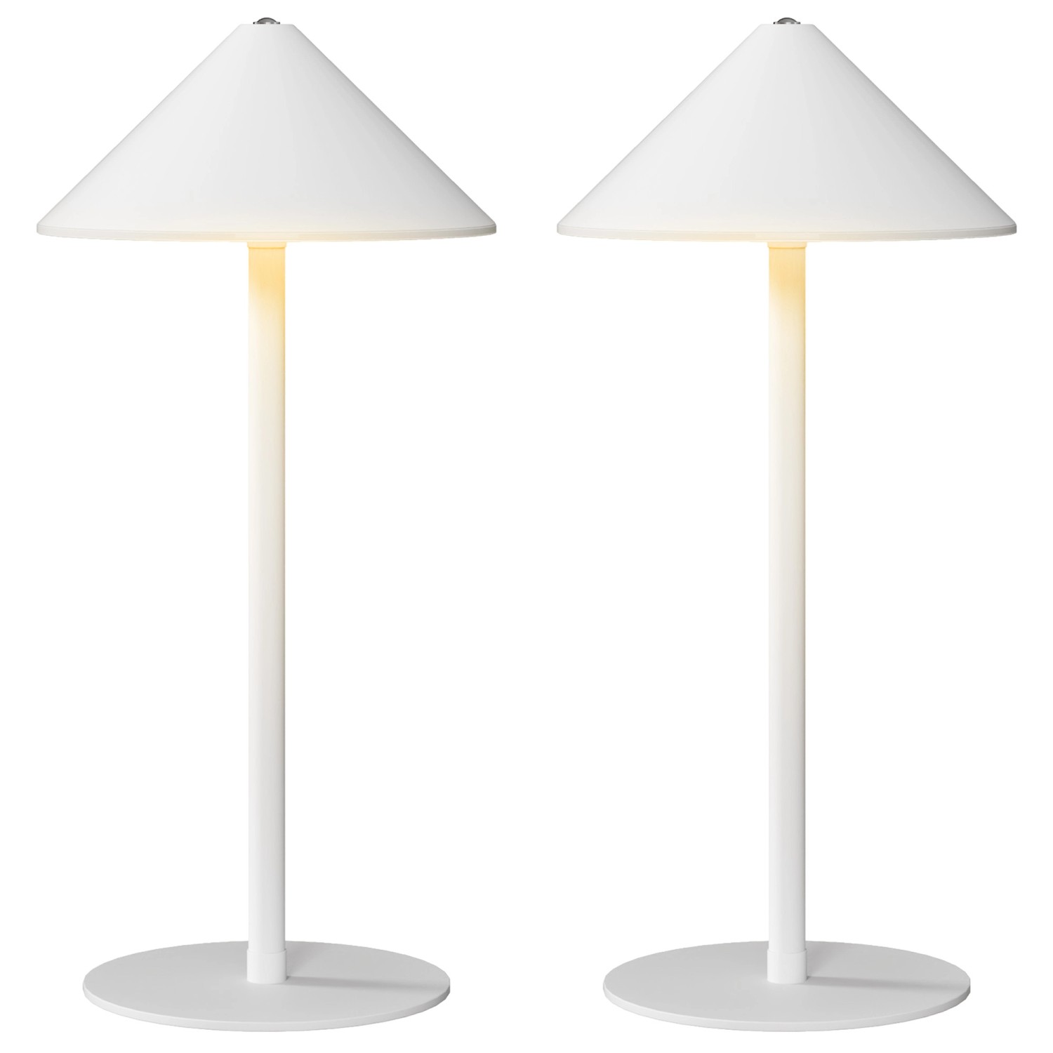 HOMCOM Tischlampe 2er Set Tischleuchte mit 3 Lichtfarben Aufladbare Nachttischlampe HOMCOM Tischlampe 2er Set Tischleuchte mit 3 Lichtfarben Aufladbare Nachttischlampe von HOMCOM